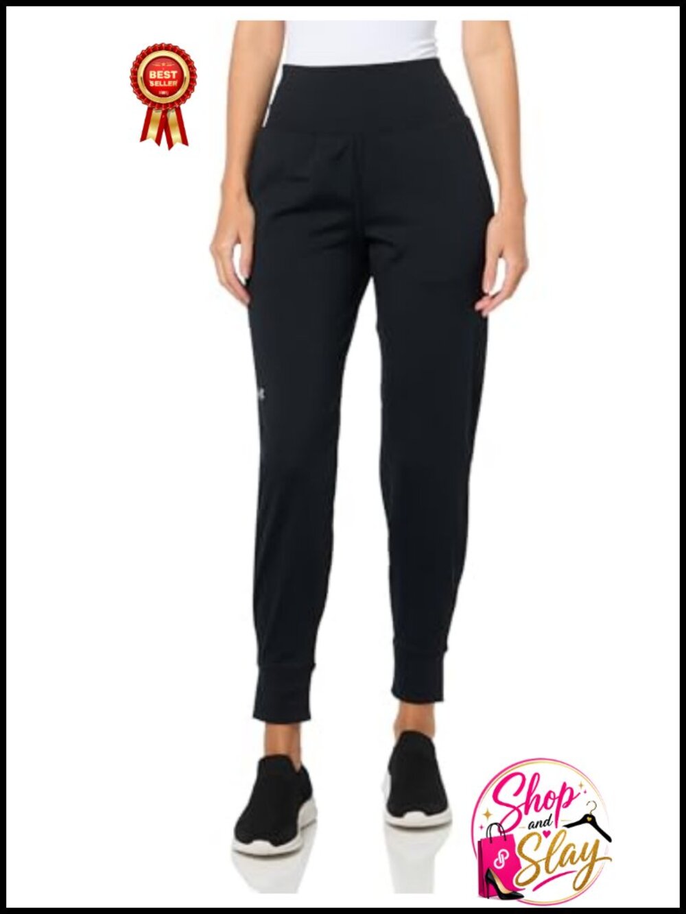 Fitted Joggers Sweatpants Ultra-Soft 4-Way Stretch Running